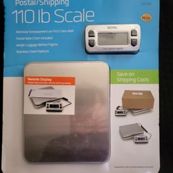 Royal  Postal&Shipping Scale Weight Up To 110 Lbs New