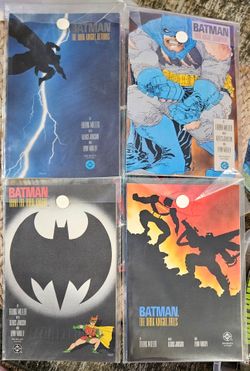 The Dark Knight 4 Issue Comic Set 1986