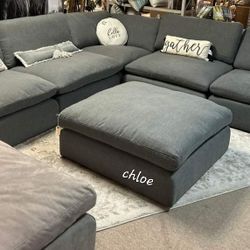 
\ASK DISCOUNT COUPON💬 sofa Couch Loveseat Living room set sleeper recliner daybed futon ♡elyz Charcoal Gray Sectional 