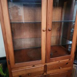 Oak China Cabinet