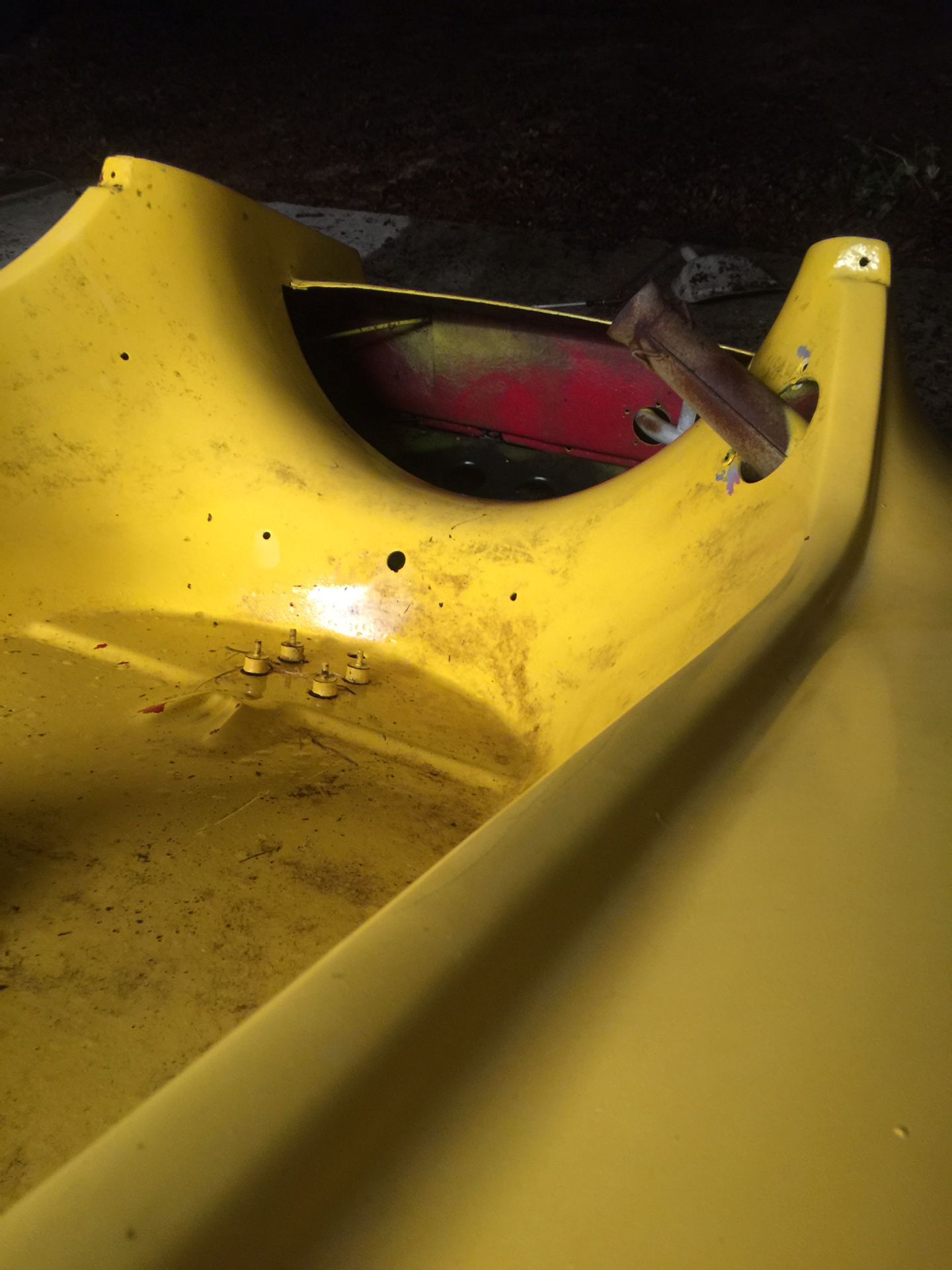 Scat Hovercraft. Needs Restoration Have Rotax Engine andSide Scirts Missing Top Part Of Fan Shroud