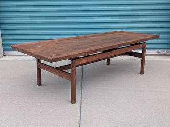 Mid-Century Modern Wood Coffee Table, c1960s