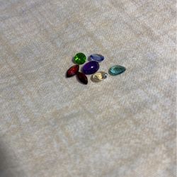 Gemstone sampler various precious and semi precious gemstones
