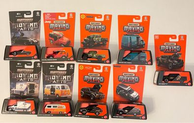 Matchbox Moving Parts Die-Cast Cars
