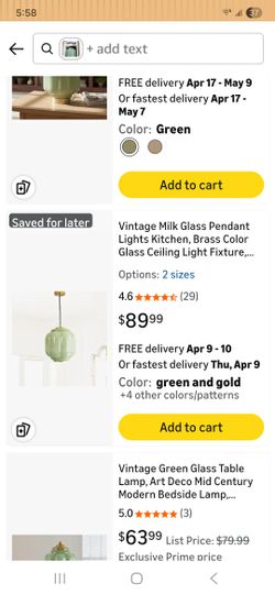 Glass Pe Dant Light NEW - Pick Up In ESCONDIDO