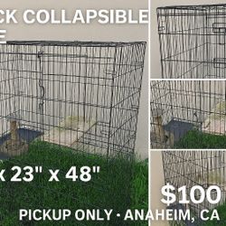 Large Collapsible Pet Cage – Dual Doors – Anaheim Pickup!