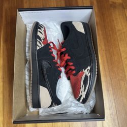 SoleFly x Air Jordan 1 Retro SP Low Everglades size 10 original box