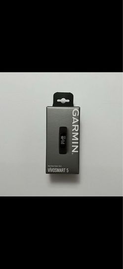 Garmin Vivosmart 5 Black Band Large Smart Activity Fitness Tracker New Sealed
