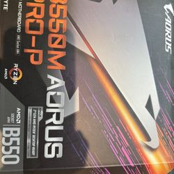 Motherboard Gigabyte Aorus B550 M Pro-p