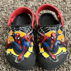 Kids Crocs Spiderman Light Up Shoes