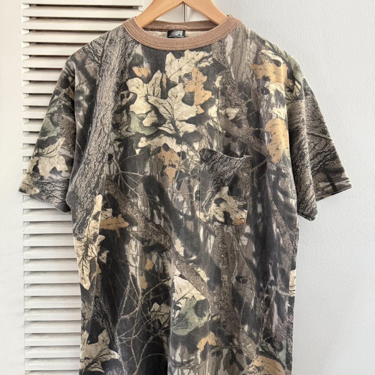 Vintage 90’s ACE Sportswear Camo Real Tree T-shirt