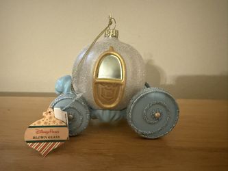Disney Parks Cinderella's Carriage Christmas Ornament