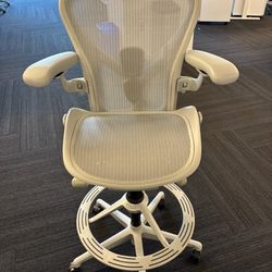 Remastered Herman Miller Aeron Drafting Stool Office Desk Gaming Chairs 