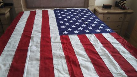 American Extra Large Flag pole 53" x 112" NEW