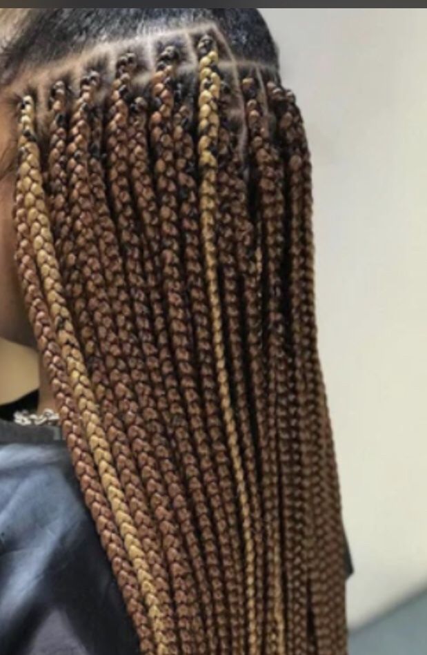 Medium Box Braids