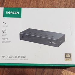 UGREEN HDMI Switch 5 In 1 Out
