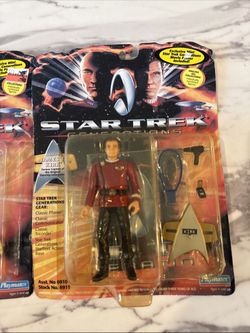 Two Playmates Toys Star Trek ADMIRAL KIRK Generations MOC Action Figure