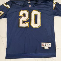 Chargers Natrone Means #20 Jersey – Reebok Gridiron Classic – 3XL 