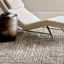 Brand New Restoration Hardware $8k Wool and Viscose Rug 9x12