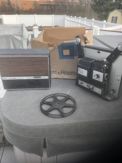 Bell and Howell Super 8 mm projector.
