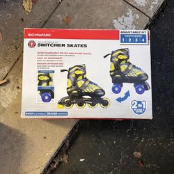 ADJUSTABLE FIT SWITCHER SKATES