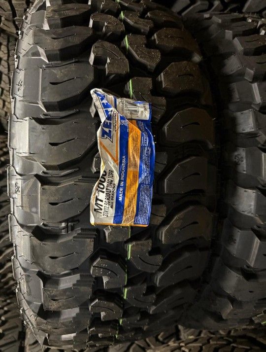 33/1250/20 MT Tires New Set