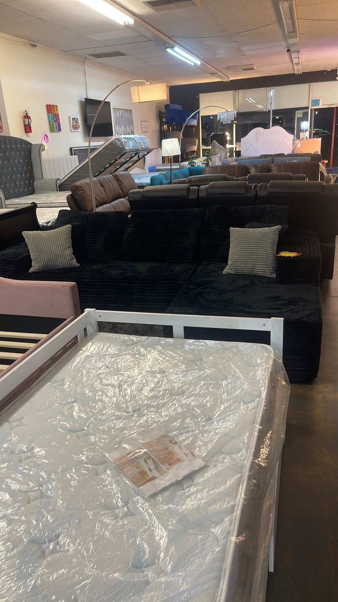 Black Sectional