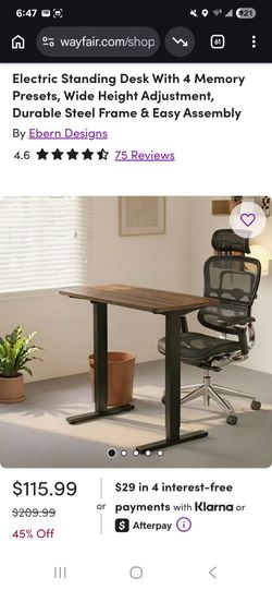 Standing desk