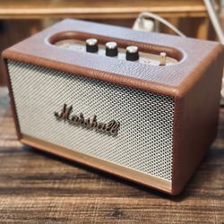 Marshall Acton III Brown Bluetooth Speaker