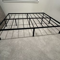 Queen Metal Bed Frame 