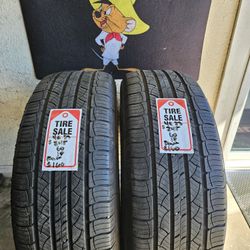 245/60/18 Michelin Tires (2)