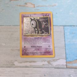 Unown Holo Vintage 