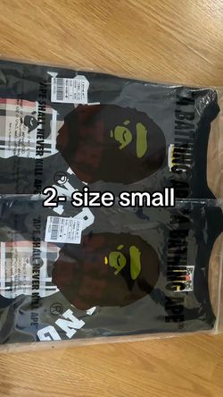 BAPE A Bathing Ape Graphic T-Shirt Size Small