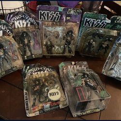 7 KISS Doll Collectibles 