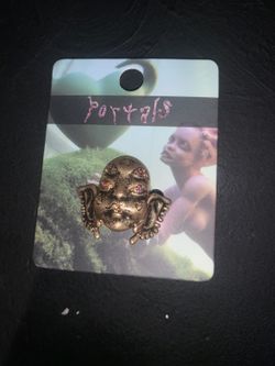 Melanie Martinez PORTALS Creature Face Ring
