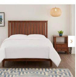 NEW IN BOX King Size Modern Wood Headboard