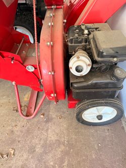 Gas-Powered Wood Chipper Shredder