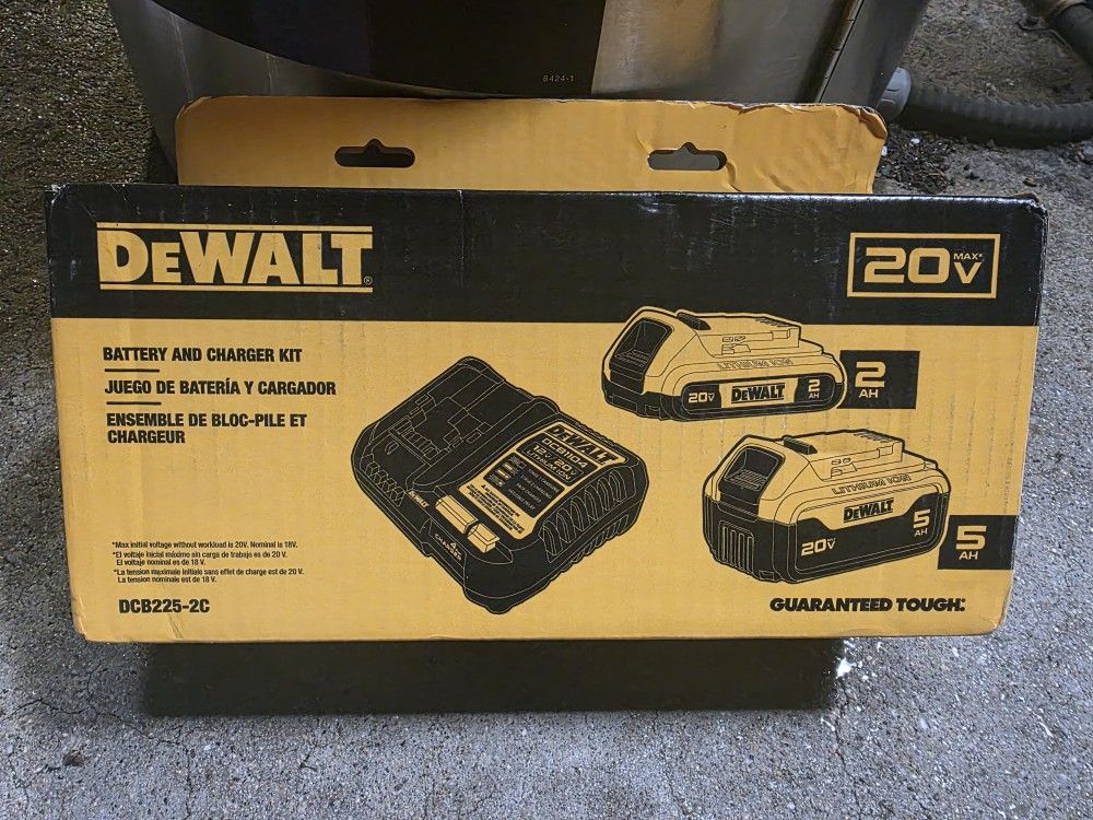 Dewalt Battery and Charger Kit