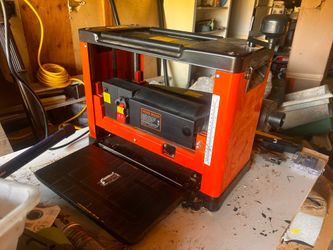 13”  thickness planer