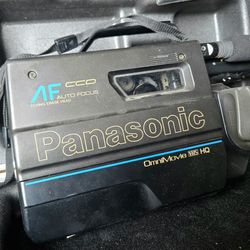 Vintage Panasonic OmniMovie VHS Camara