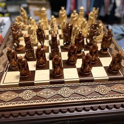 Luxury Custom Wood Chess Board 