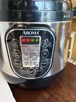 Aroma Digital Pressure Cooker Multi-Cooker Rice Steamer - OBO