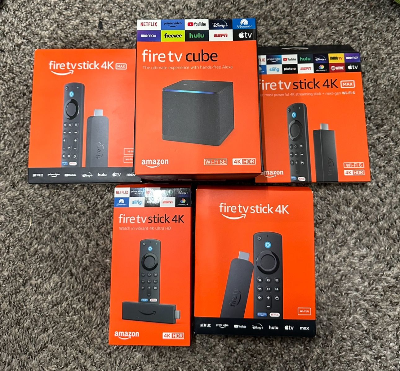 Fire Cube 4K MAX Streaming Stick