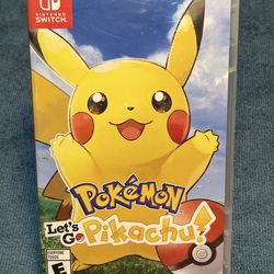 Nintendo Switch Let’s Go Pikachu