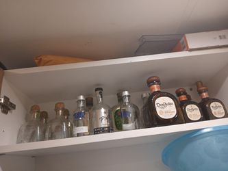Empty Liquor Bottles