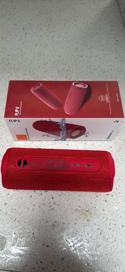 Flip 6 Bluetooth Speaker Red NEW