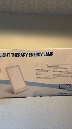 Light therapy lamp