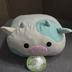 2021 Belana The Cow Stackable Squishmallow Plush Toy