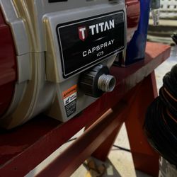 Titán Caps Spray Kit Like New 