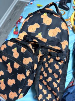 Capybara backpack